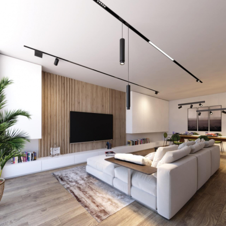 Трековый светильник 10W 4000К для магнитного шинопровода Kit Novotech 358523 