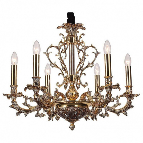 Подвесная люстра Lucia Tucci Firrnze FIRENZE 1780.6 antique gold 