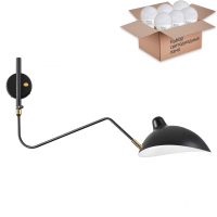 Бра с лампочкой Odeon Light Kerbi 4830/1W+Lamps E27 P45