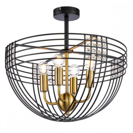 Светильник на штанге Indigo Fresco 10001/4C Black 