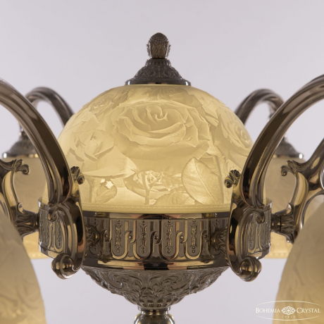 Торшер Bohemia Ivele Crystal 72009TP/6/175 NW P1 D Rose 