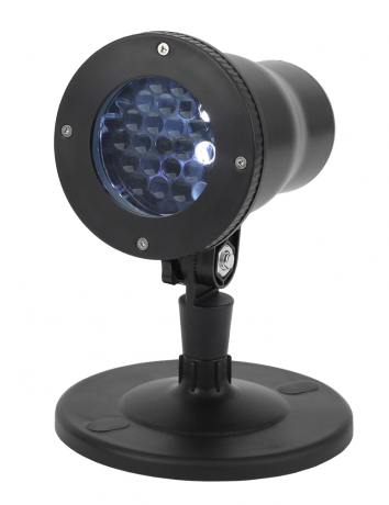 Проектор ЭРА снежинки 220V IP44 холодный белый 6W ENIOP-04 Б0041645