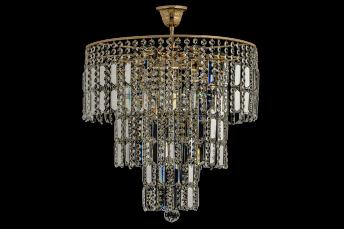 Подвесная люстра с лампочками Arti Lampadari Napoli E 1.5.46.501 G+Lamps 