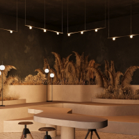 Накладной светильник Maytoni Technical Luna TR185-1-3W4K-B