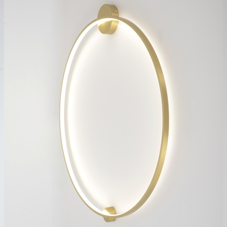 Настенный светильник с пультом ДУ Crystal Lux REAL AP35W LED BRASS 