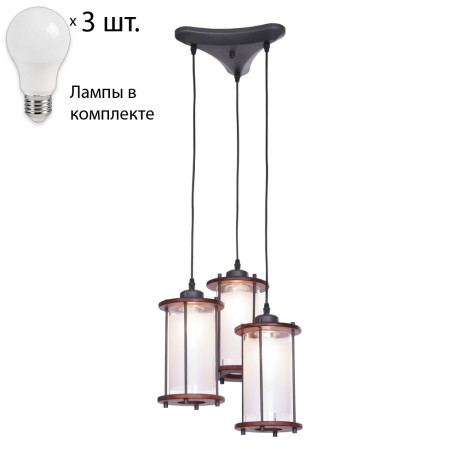 Подвесной светильник с лампочками Velante 597-706-03+Lamps 