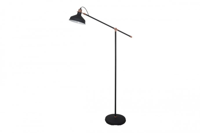 Торшер Camelion KD-425F Amsterdam С62 черный+медь 