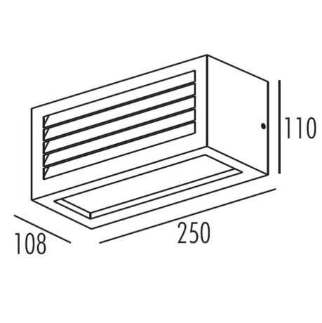 27853/01/30 Уличный настенный светильник Lucide Dimo