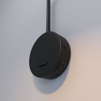 40120/LED Светильник настенный светодиодный Stem черный 3000К 40120/LED черный Elektrostandard (a063704)