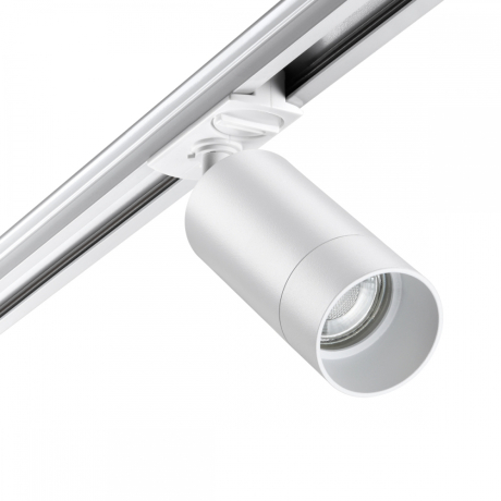Однофазный светильник для шинопровода с лампочкой Novotech 370860+Lamps 