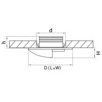 Встраиваемый светильник Lightstar Lumina 212156
