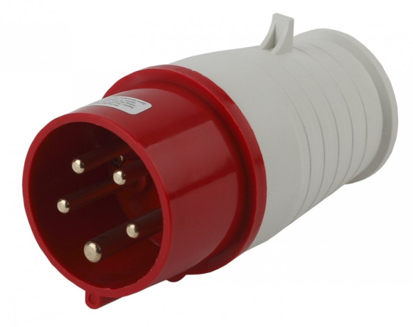 Вилка переносная 015 3Р+РЕ+N 16А 380В IP44 Эра Б0032851