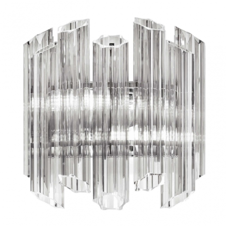 Настенный светильник iLamp Destiny MB0267-2 CHROME+CLEAR 