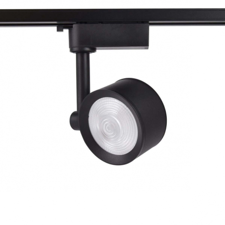 Однофазный LED светильник 12W 4200К для трека Ambrella light Track System GL6392 BK 