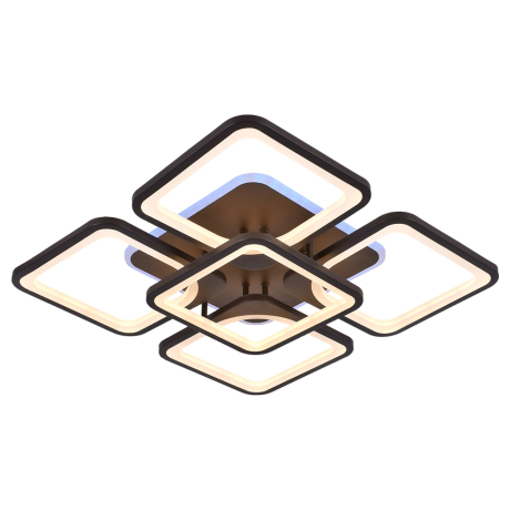 Светодиодная люстра с ПДУ Profit Light 8057/4+1 COF 170W+12W RGB 