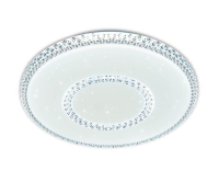 Потолочный светодиодный светильник с пультом Ambrella light Orbital Crystal FF99