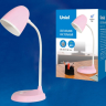 Настольная лампа Uniel Standard TLI-228 PINK E27 (UL-00003653) 
