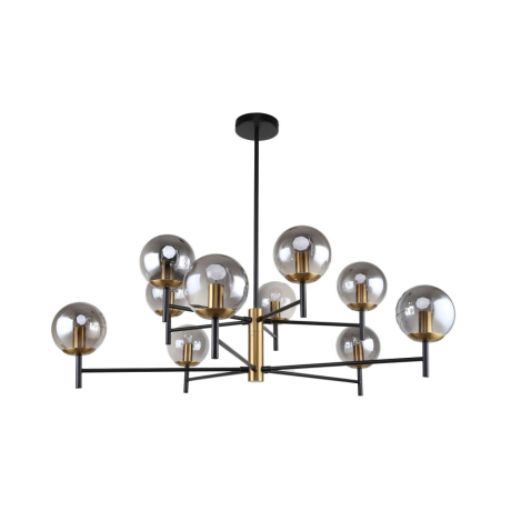 Люстра на штанге F-Promo Sheeny с поддержкой Алиса 3088-10P-A 