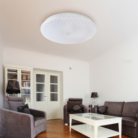 Потолочный светодиодный светильник ЭРА SPB-6 Slim 3 36-6K круглый Б0053330 