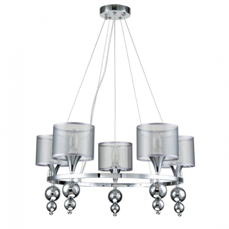 Подвесная люстра Escada 1130/5S E14*40W Chrome RAISED 