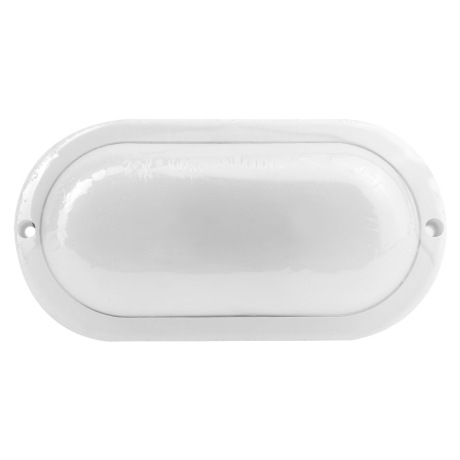 Ultraflash LBF-0901 C01 (Св-к LED влагозащищённый, 8 Вт, IP65, 220В, 6500К, овал) (15348) 