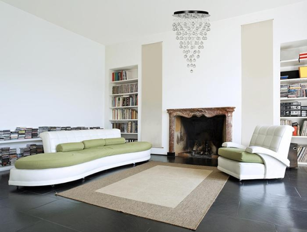 Flusso H 1.4.45.615 N Каскадная люстра хрустальная Arti Lampadari Flusso 