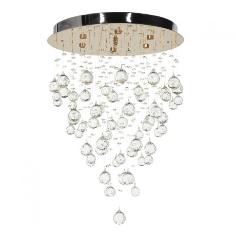 Flusso H 1.4.45.615 G Каскадная люстра хрустальная Arti Lampadari Flusso