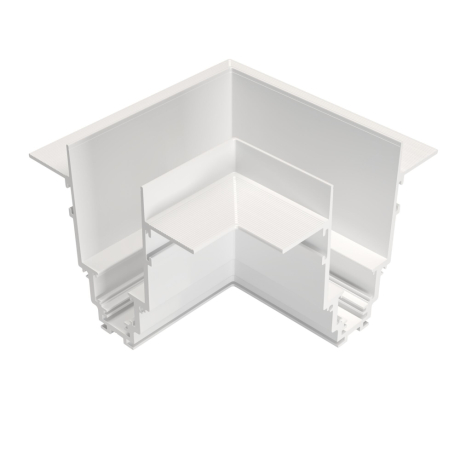 Угловой коннектор для встраиваемого магнитного шинопровода Maytoni Accessories for tracks TRA004CL-22W 