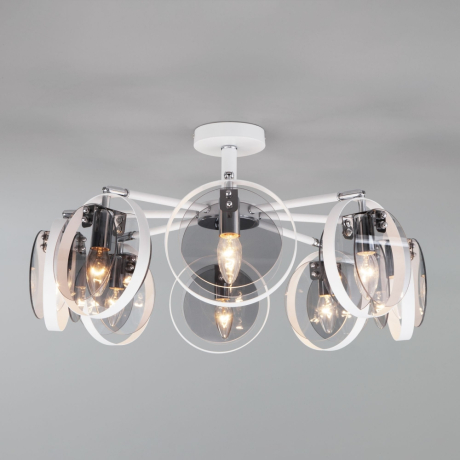 Потолочная люстра Eurosvet Gallo 70121/8 белый a052339 