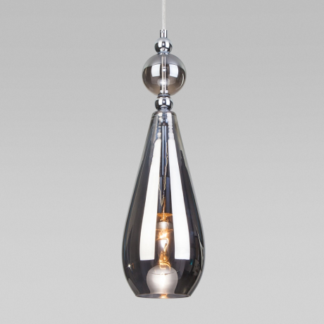 Подвесной светильник Eurosvet Ilario 50202/1 дымчатый 