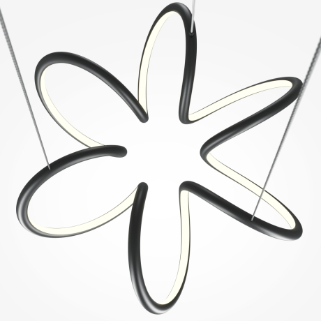 Подвесной светильник Maytoni Curve MOD241PL-L60BK 