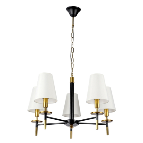 Нарушена упаковка! <648767> Подвесная люстра Arte Lamp Riccardo A4075LM-5BK