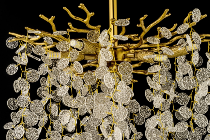 Потолочная люстра с лампочками Dio D arte Tavenna H 1.3.46.102 A+Lamps 