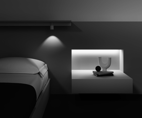 Трековый светильник Technical TR122-4-7W-DS-W Alfa 