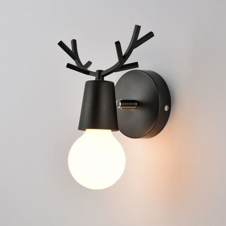Бра с рожками Deer A Black ImperiumLoft DEER01 (181038-26) 