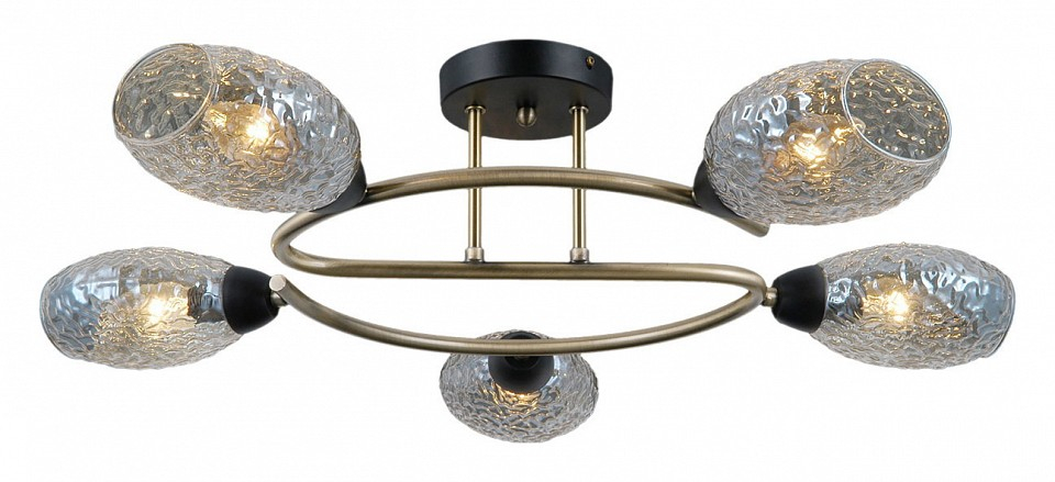 Потолочная люстра ILLUMICO IL0300-5CSQ-79 BK AB