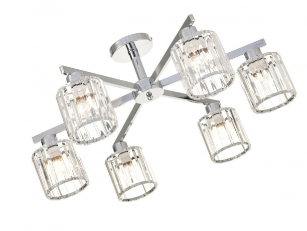 Потолочная люстра Escada 692/6P E27*60W Chrome ADORN 