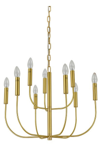Подвесная люстра Newport 34909/C brass