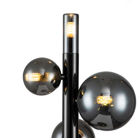 Настольная лампа декоративная Indigo Canto 11026/4T Black 