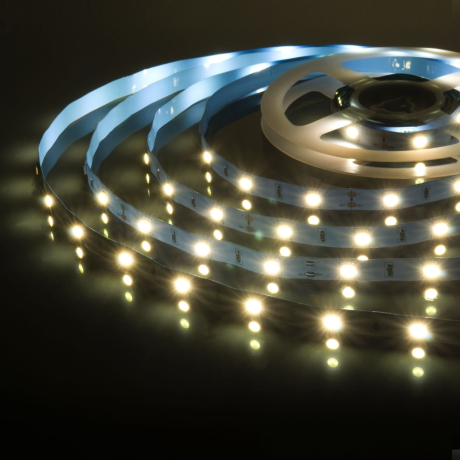 5м. Светодиодная лента белого цвета 4200К 5050/30, 7,2W, 12V, 30LED/m, IP20 Elektrostandard (a050583) 