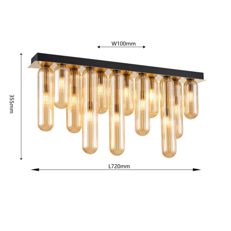 Потолочный светильник  Favourite Stalactit 4455-12P 