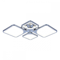 Потолочная диммируемая люстра с пультом ДУ Escada Dylan 10218/4LED Chrome