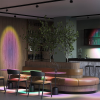 Светильник на штанге Maytoni Technical Lens TR217-4-15WTW-DD-B