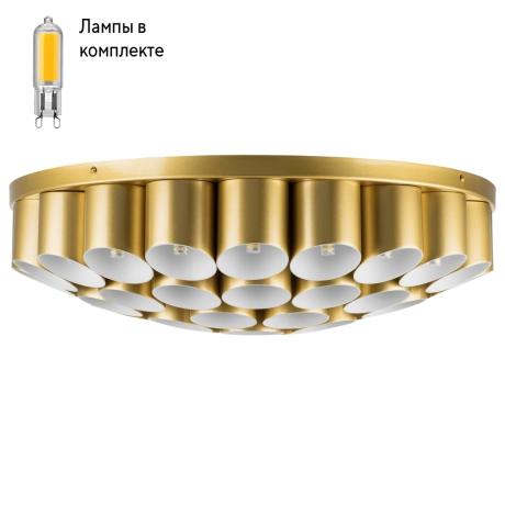 Люстра потолочная с Led лампочками в комплекте Lightstar 720402+Lamps 