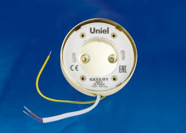 Потолочный светильник, набора из 10шт Uniel GX53/FT GOLD 10 PROM (UL-00004147) 