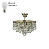 Люстра потолочная с Led лампочками в комплекте Arti Lampadari Castellana E 1.3.30.601 N+Lamps