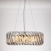 Подвесная люстра со светодиодными лампочками E14 , комплект от Lustrof. №367687-622981