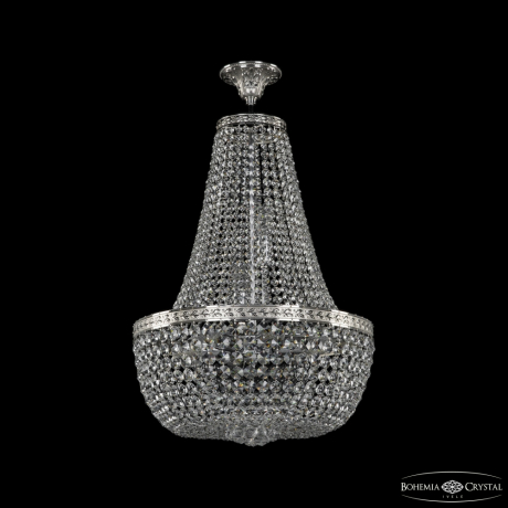 Люстра на штанге Bohemia Ivele Crystal 19281/H2/45IV Ni 