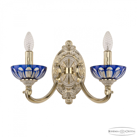 Бра Bohemia Ivele Crystal 7209B10/2/175 GW P Clear-Blue/H-1H 