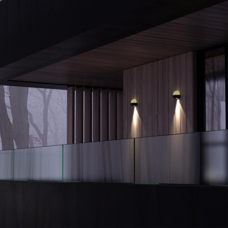 Уличный настенный светодиодный светильник Novotech Calle 358566